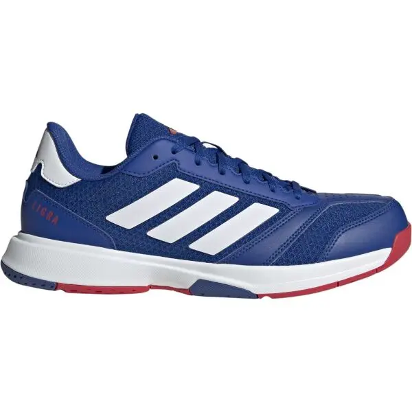 adidas LIGRA 8 M Pánská sálová obuv, tmavě modrá, velikost 41 1/3