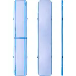 Runto GODORO 600 Nafukovací sportovní žíněnka s elektrickou pumpou, bílá, velikost