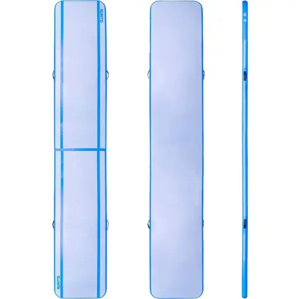 Runto GODORO 600 Nafukovací sportovní žíněnka s elektrickou pumpou, bílá, velikost