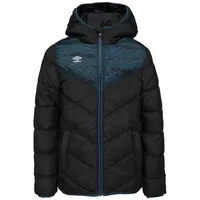 Umbro ROBONI Lehká dětská prošívaná bunda, černá, velikost 128-134