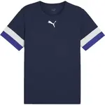 Puma INDIVIDUALRISE JERSEY TEE Pánské fotbalové triko, tmavě modrá, velikost
