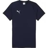Puma TEAMEVOSTRIPE TEE Pánské triko, tmavě modrá, velikost