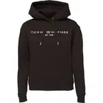 Tommy Hilfiger MODERN REG CORP LOGO HOODIE Dámská mikina, černá, velikost