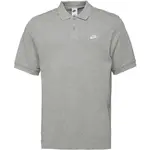 Nike CLUB Pánské polotričko, šedá, velikost XXL