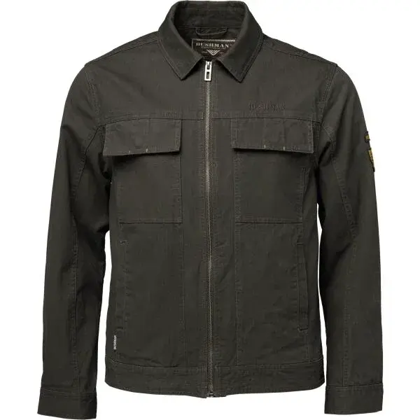 BUSHMAN CARNOT Pánská bunda, tmavě šedá, velikost