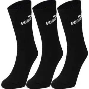 Puma SOCKS 3P Ponožky, černá, velikost 35-38