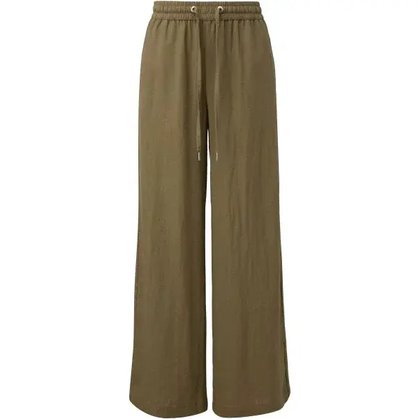 s.Oliver QS LONG NOOS Dámské kalhoty, khaki, velikost 40x32