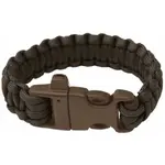HIGHLANDER PARACORD Náramek, černá, velikost