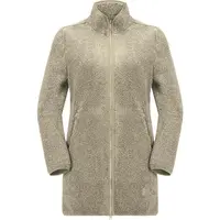 Jack Wolfskin HIGH CURL COAT W Dámský zimní kabát, béžová, velikost