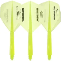 Windson ASTIX M Plastové letky s násadkami, žlutá, velikost