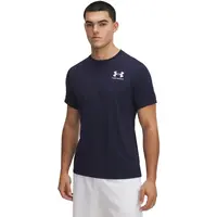 Under Armour HEATGEAR FITTED Pánské triko, tmavě modrá, velikost L
