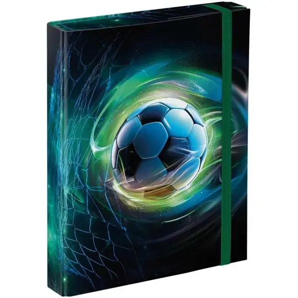 BAAGL FOTBAL MÍČ Desky na školní sešity A5, černá, velikost