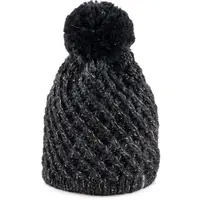 Finmark WINTER HAT Zimní pletená čepice, černá, velikost UNI