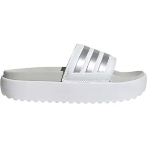 adidas ADILETTE PLATFORM Dámské pantofle, bílá, velikost 39