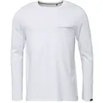TRIMM BRAVE Pánské tričko s dlouhým rukávem, bílá, velikost
