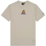 New Era LA LAKERS NBA Pánské triko, šedá, velikost
