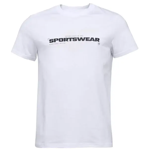 4F TSHIRT Pánské tričko, bílá, velikost