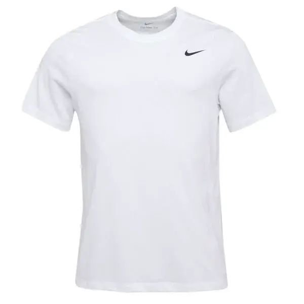 Nike DRI-FIT Pánské tréninkové tričko, bílá, velikost