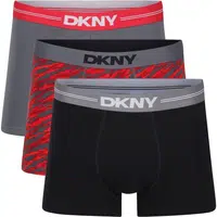 DKNY BLAKE Pánské boxerky, červená, velikost