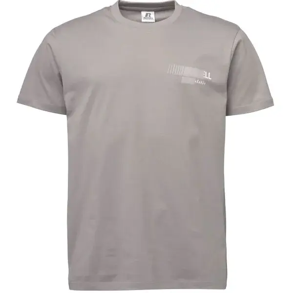 Russell Athletic SMALL LOGO Pánské tričko, šedá, velikost XXXL