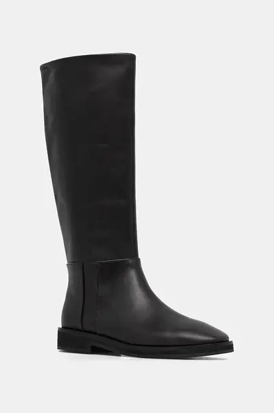 Kožené kozačky Calvin Klein FORMAL UTK BOOT LTH