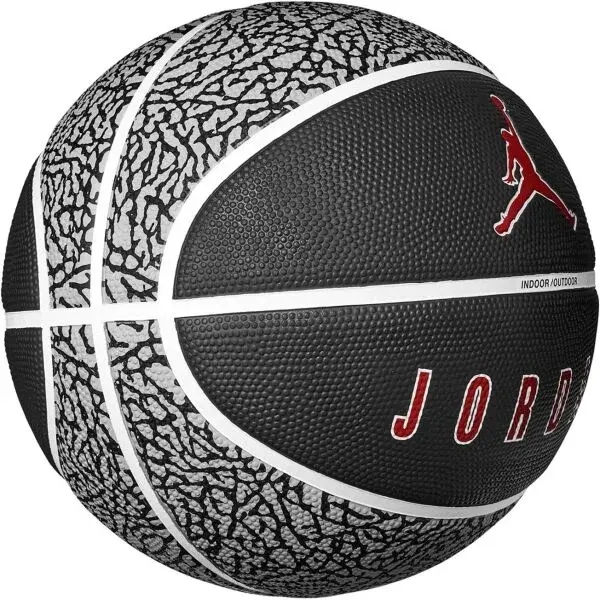 Nike JORDAN PLAYGROUND 2.0 8P DEFLATED Basketbalová lopta, čierna, veľkosť