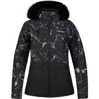 Hannah INAY Dámska lyžiarska bunda, čierna, veľkosť