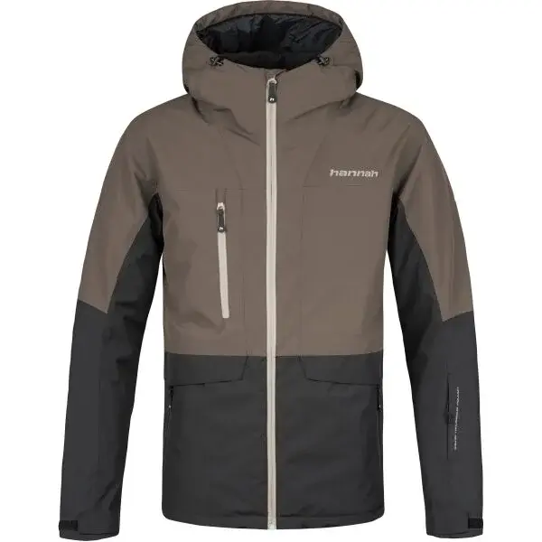 Hannah COLIER Pánska lyžiarska bunda, tmavo sivá, veľkosť XXXL