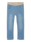 NAME IT Džínsy 'Salli'  béžová / modrá denim