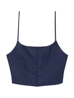 Pull&Bear Top  zafírová