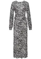 LASCANA Šaty  krémová / dymovo modrá