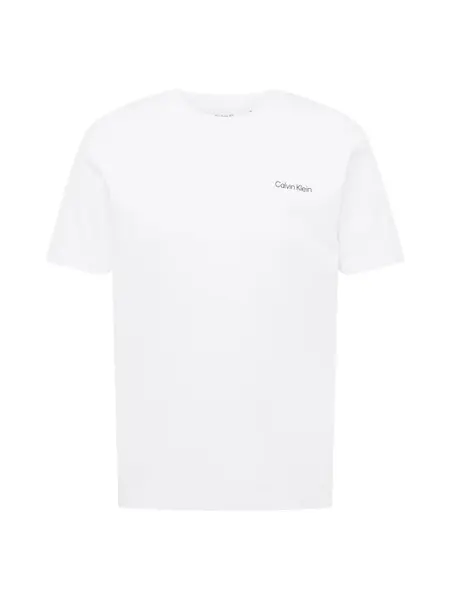 Calvin Klein Tričko  čierna / šedobiela