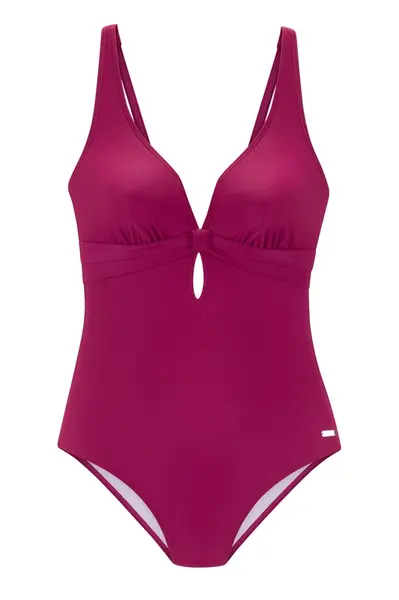 BUFFALO Jednodielne plavky  farba lesného ovocia