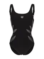 ARENA Formujúce plavky 'SHAPEWEAR MILENA C-CUP'  sivá / čierna