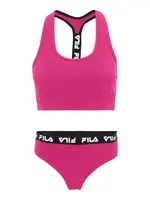 FILA Bikiny 'SORANO'  fuksia / čierna / biela