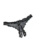 PETITE FLEUR GOLD Ouvert  čierna