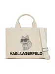 Karl Lagerfeld Shopper 'IKON'  čierna / biela