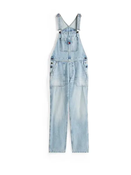 Tommy Jeans Rifle na traky 'RYAN DUNGAREE'  svetlomodrá
