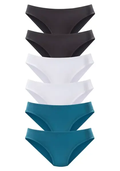 VIVANCE Nohavičky  modrá / čierna / biela