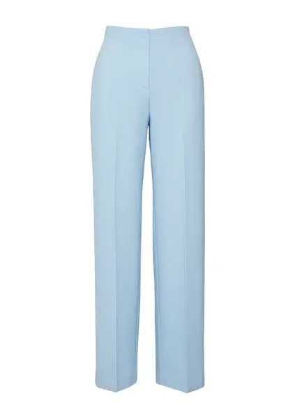 COMMA Nohavice s pukmi  svetlomodrá