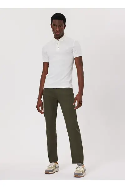 Pánské polo tričko Lee Cooper Ecru 232 Lcm 242059 Tylen Ecru