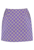 Giorgio di Mare Sukňa  žltá / tmavofialová