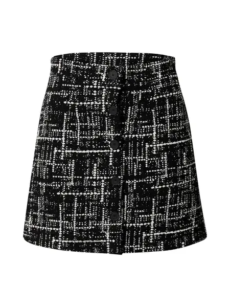 ABOUT YOU Sukňa 'Elena'  čierna / biela