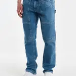 Big Star Man's Tapered Trousers Denim 190094 Light Denim-109