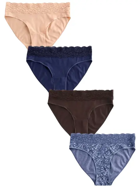 Next Nohavičky  béžová / modrá / námornícka modrá / hnedá