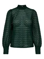 JDY Blúzka 'AVERY'  tmavozelená