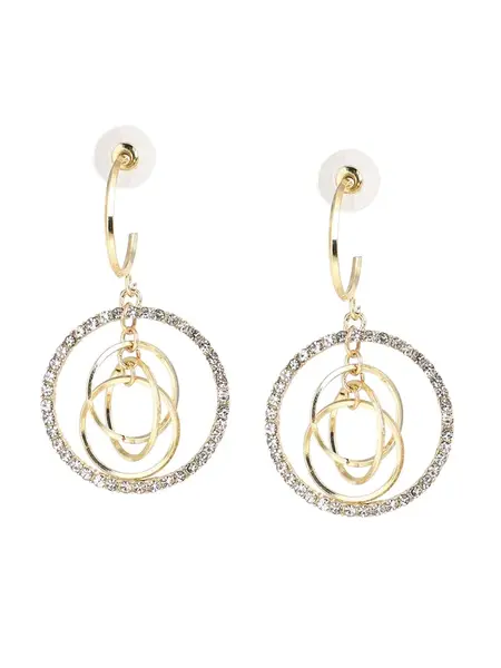 SOHI Náušnice ' Bryony '  zlatá