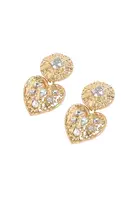 SOHI Náušnice 'Ernestine'  zlatá / strieborná