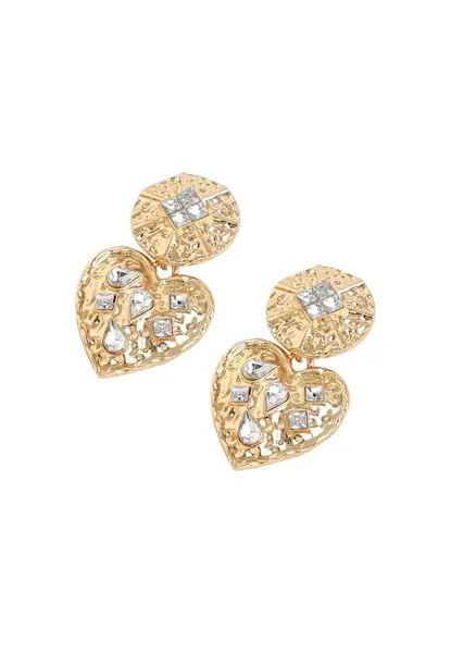 SOHI Náušnice 'Ernestine'  zlatá / strieborná