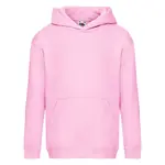 Pink Hooded Sweat Fruit of the Loom